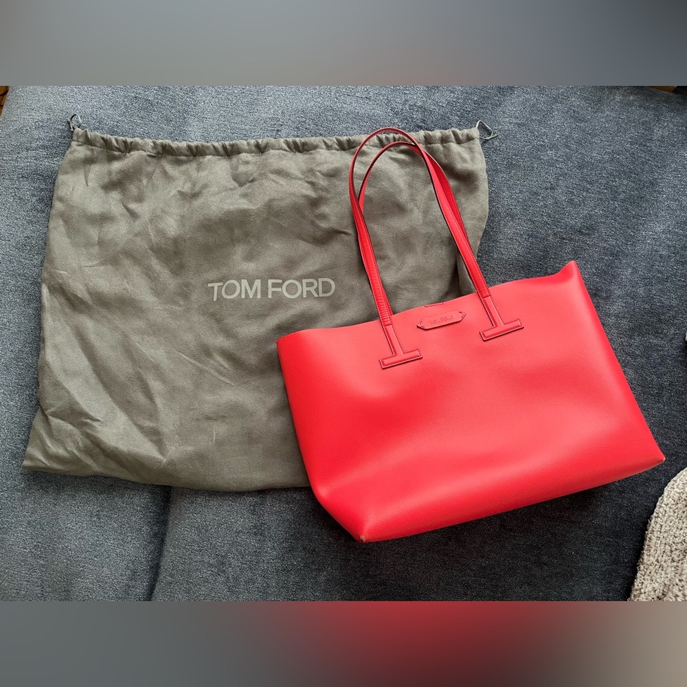 Red Large Tom Ford tote